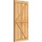Ekena Millwork Framed Board-n-Batten Shutters w/Z-Bar, Rough Sawn Western Red Cedar, 21 1/2W x 43H, PR RBF06Z21X043RWR - alternate 2